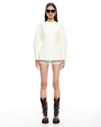 Primrose Blazer - Cream by Lioness - view 2