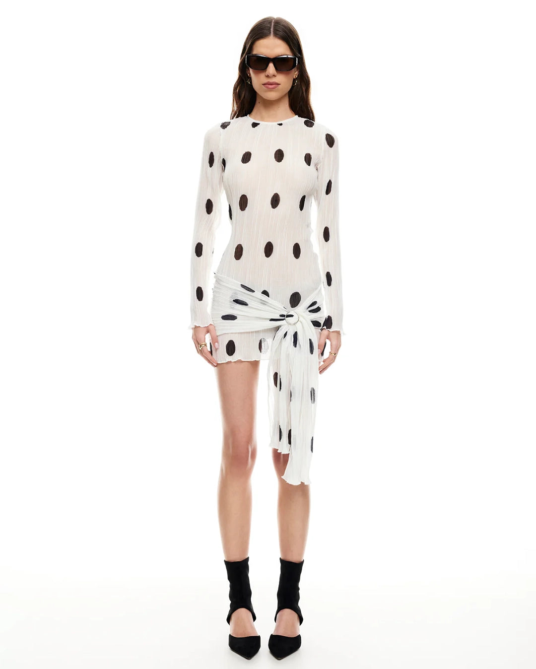 Ford Mini Dress - Moonlight Polka