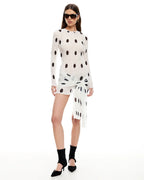 Ford Mini Dress - Moonlight Polka by Lioness - view 2