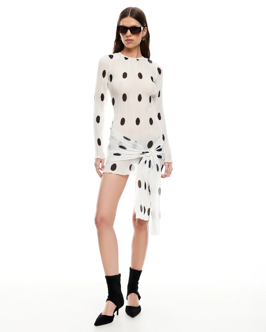 Ford Mini Dress - Moonlight Polka