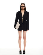 Olympia Blazer Dress - Noir by Lioness
