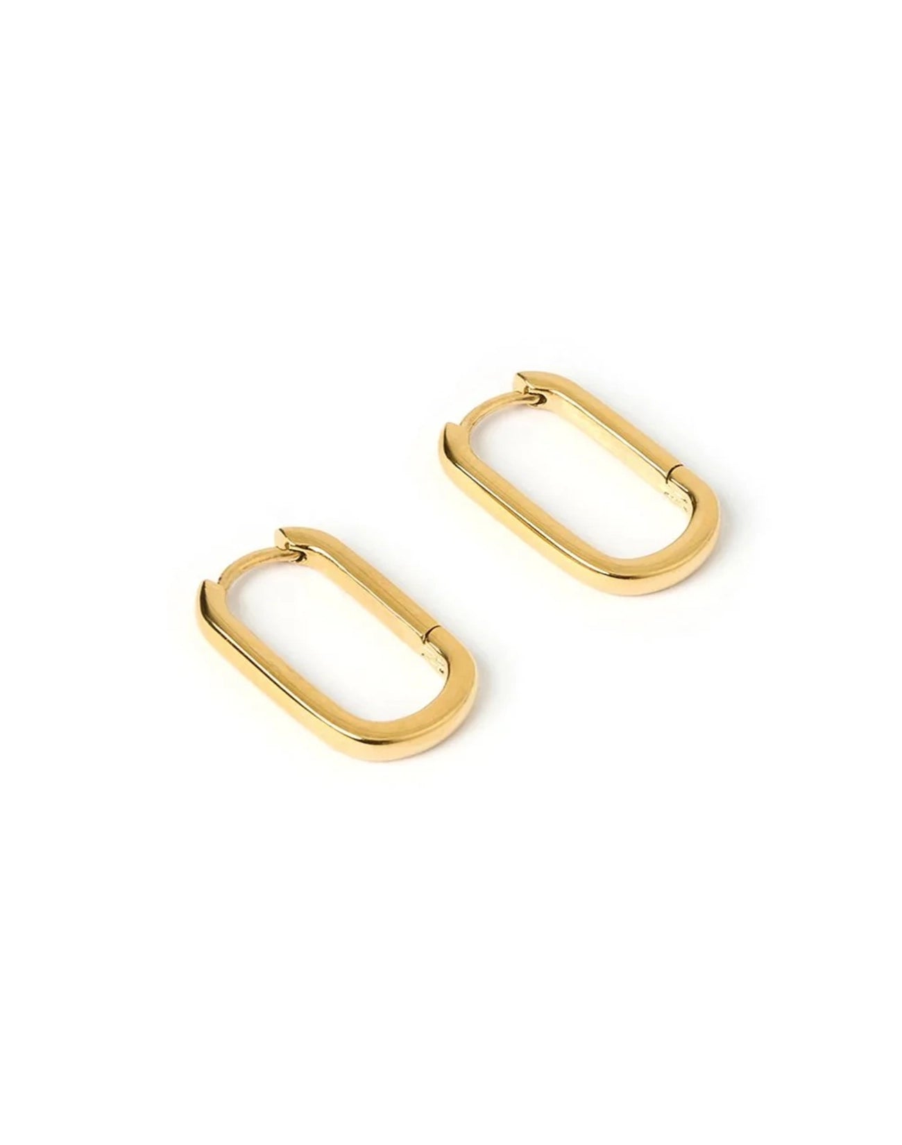 Link-Up Gold Hoop Huggies - Medium