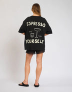 The Espresso Club T-Shirt by Luna Lane - view 7