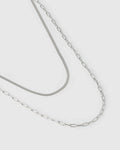 Louie Silver Necklace by Arms of Eve