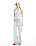 Heat Haze Denim Jeans by Lioness