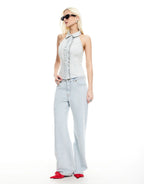 Heat Haze Denim Jeans by Lioness