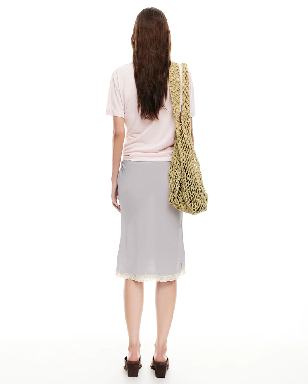 Shoreline Midi Skirt - Ash