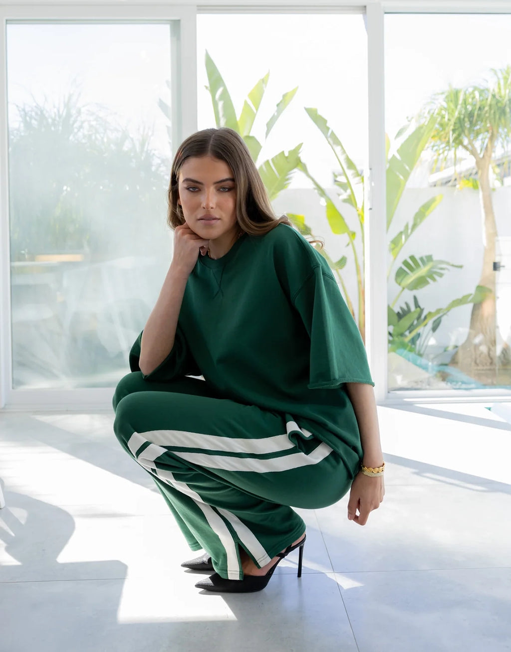 The Marley Pants - Forest Green