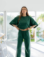 The Mason Tee - Forest Green by Luna Lane - view 6