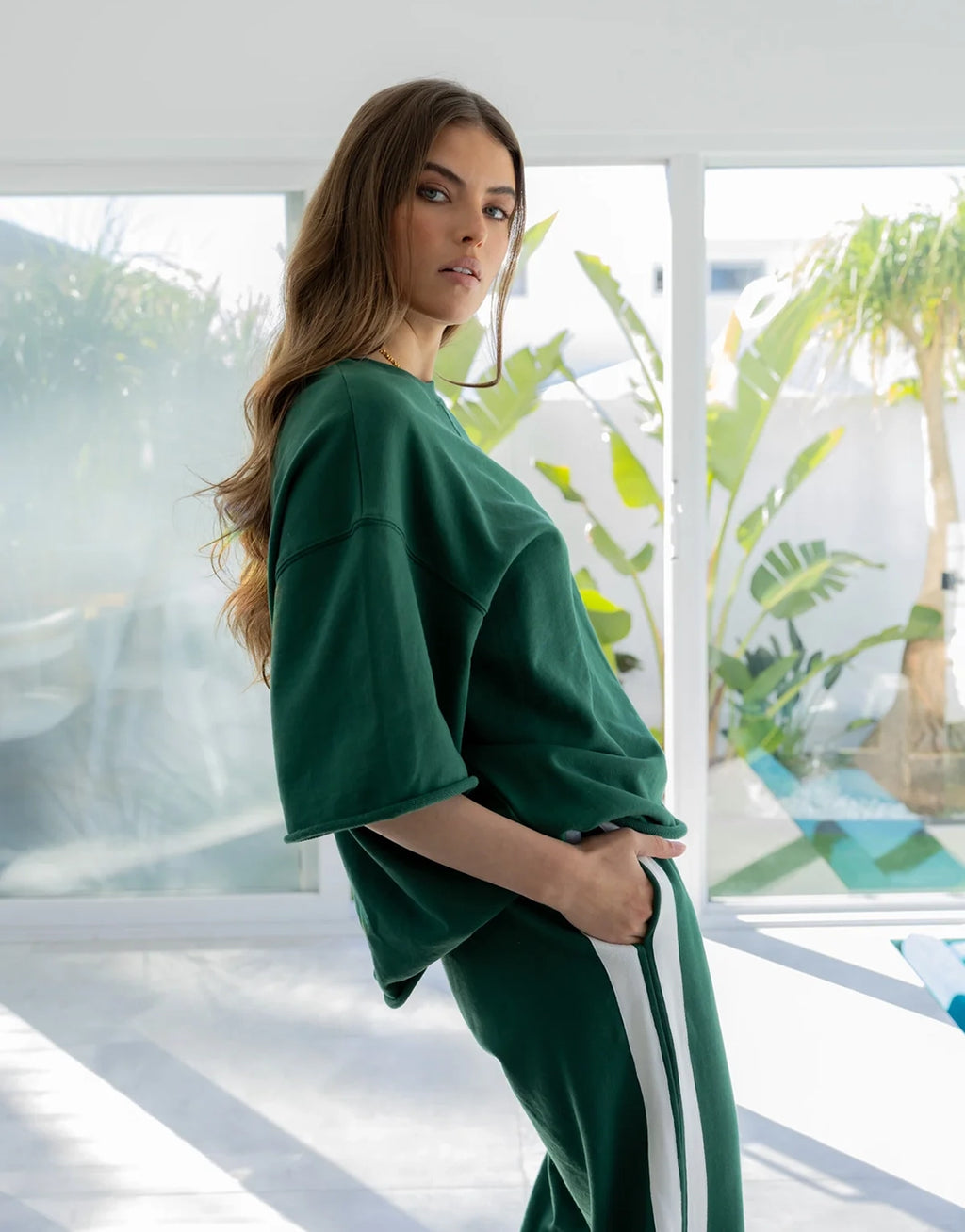 The Mason Tee - Forest Green