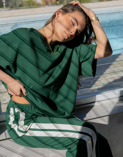 The Mason Tee - Forest Green