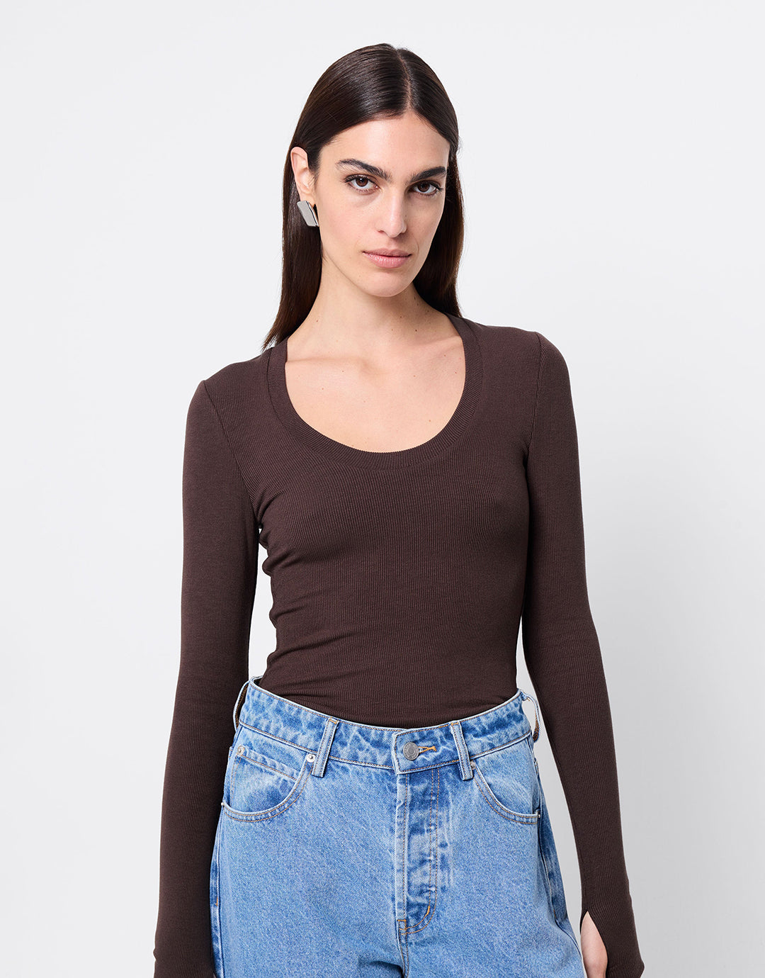 Lincoln Top - Chocolate