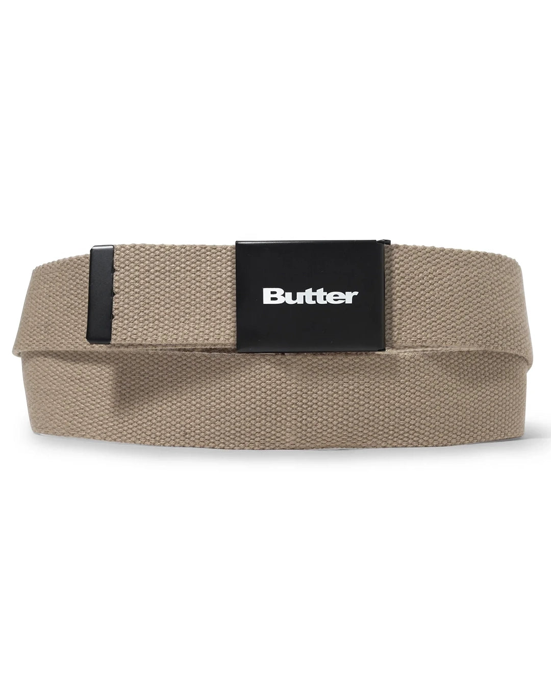 Logo Woven Belt - Tan
