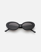 Jeanne Sunglasses - Black by Lu Goldie - view 7