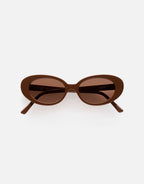 Jeanne Sunglasses - Cinnamon by Lu Goldie - view 2