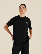 Icons Bermuda T-Shirt - Black by Malbon - view 3