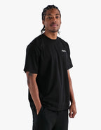 Icons Bermuda Baldwin T-Shirt - Black by Malbon - view 3