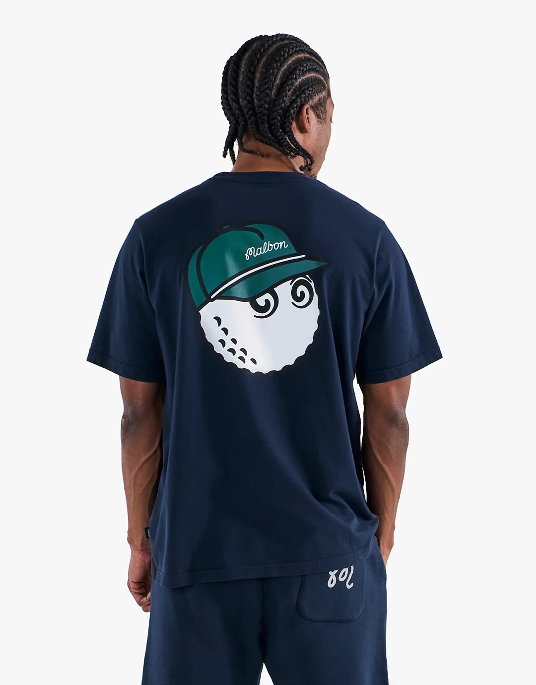 Icons Bermuda Baldwin T-Shirt - Navy
