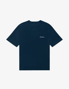 Icons Bermuda Baldwin T-Shirt - Navy by Malbon - view 4