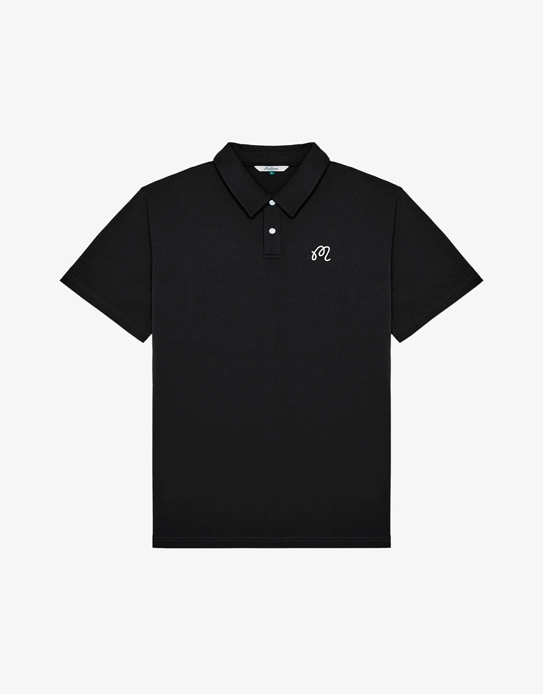 Malbon Fairway Polo - Black | Wally NZ
