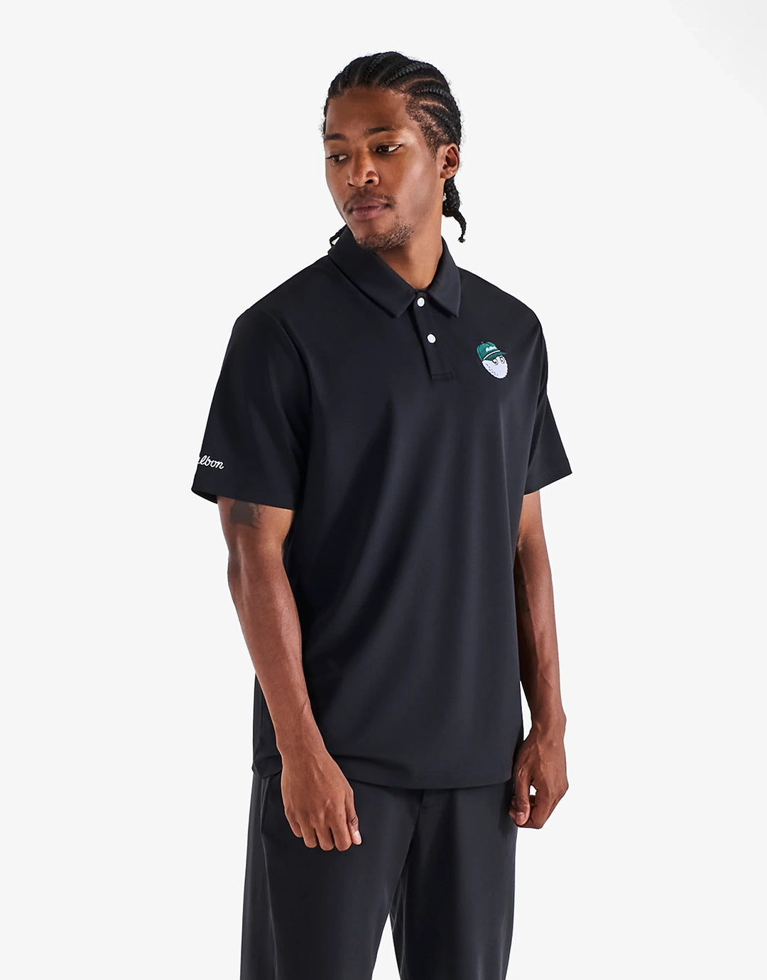 Fairway Baldwin Polo - Black