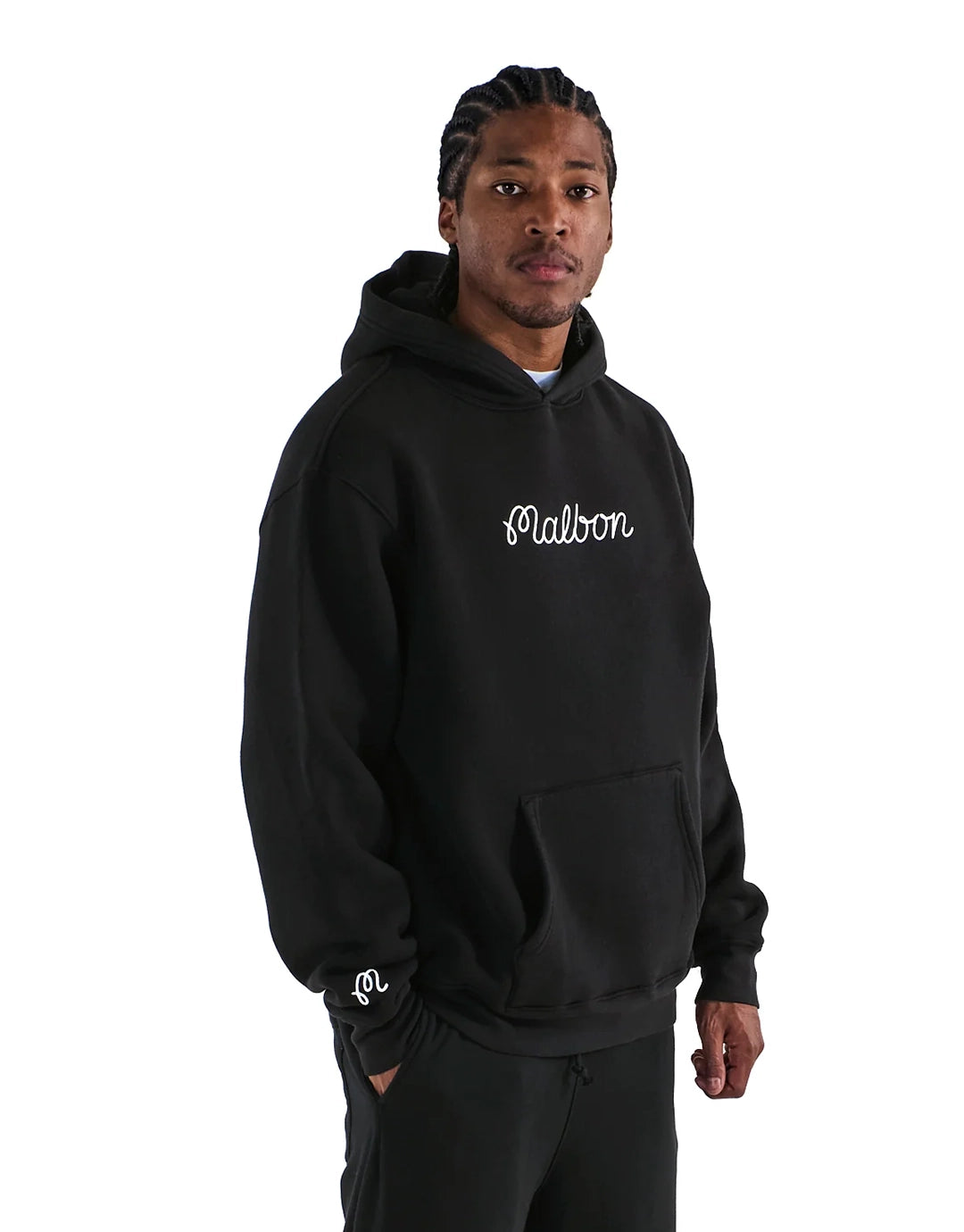 Icons Fesque Hoodie - Black