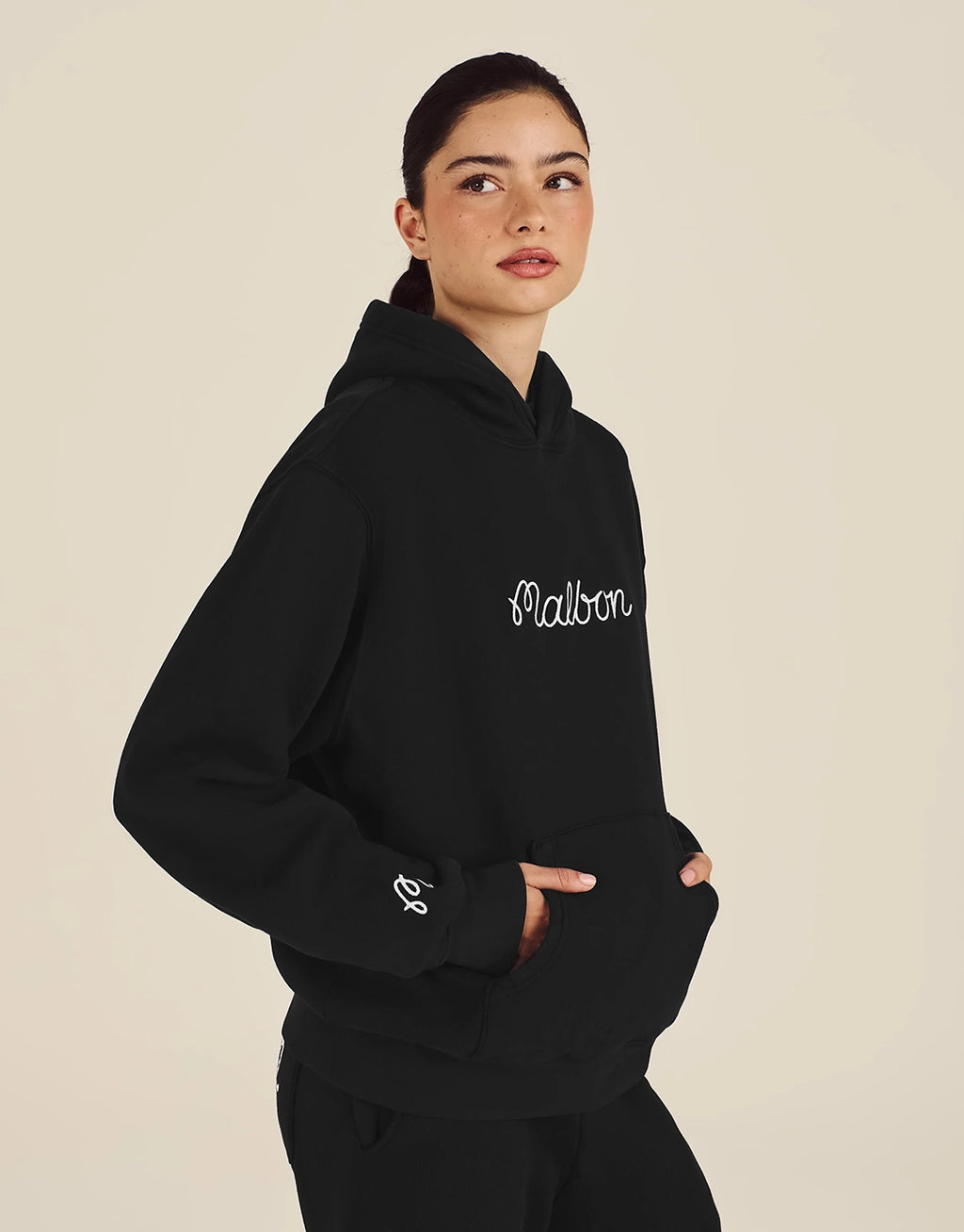 Icons Fesque Hoodie - Black