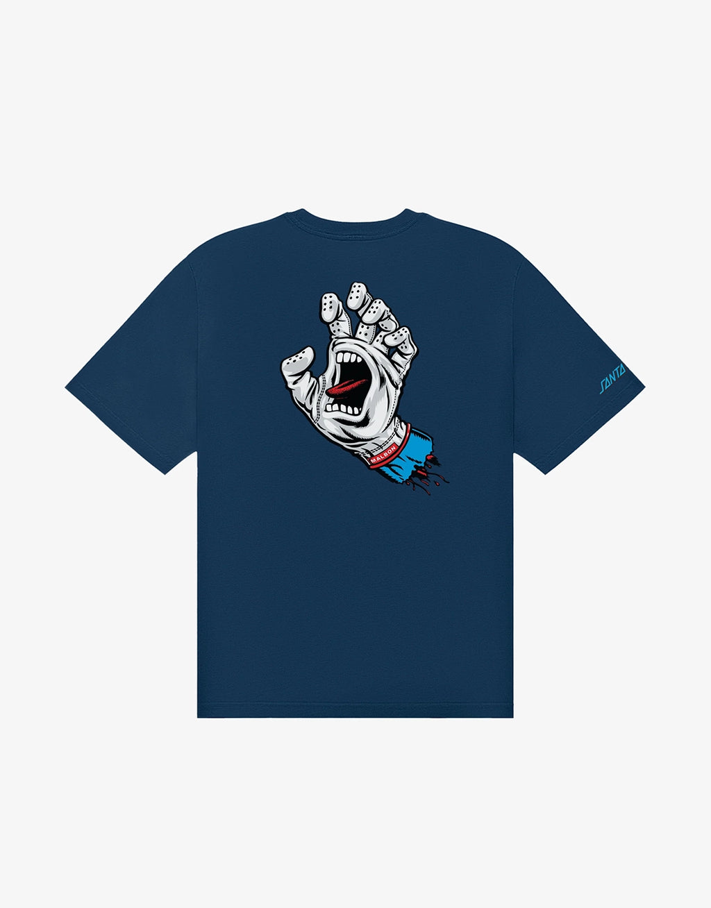 Bermuda Screaming Hand Tee - Navy