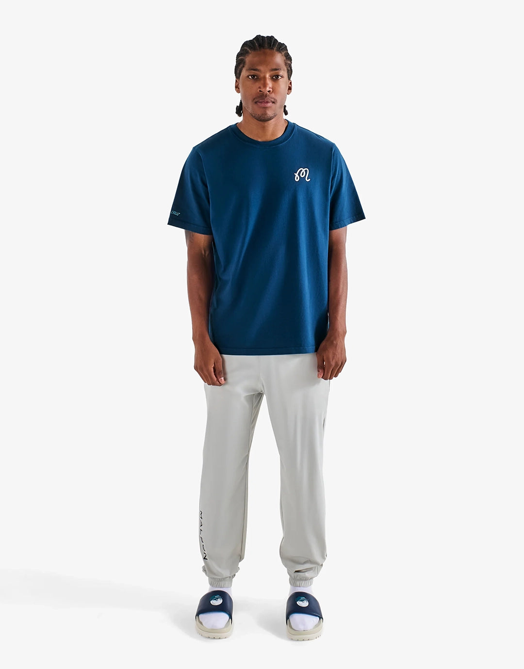 Bermuda Screaming Hand Tee - Navy