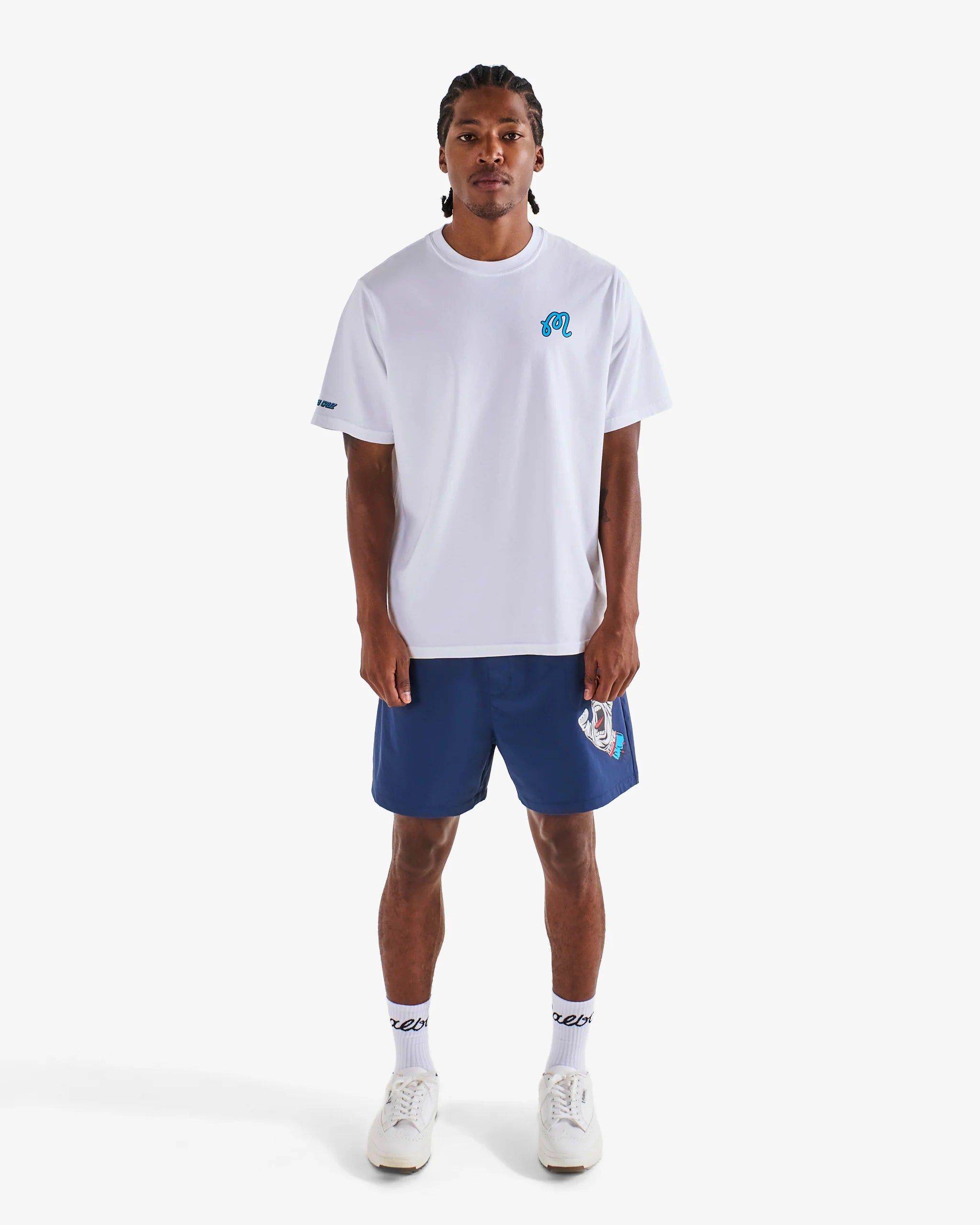 Bermuda Screaming Hand Tee - White