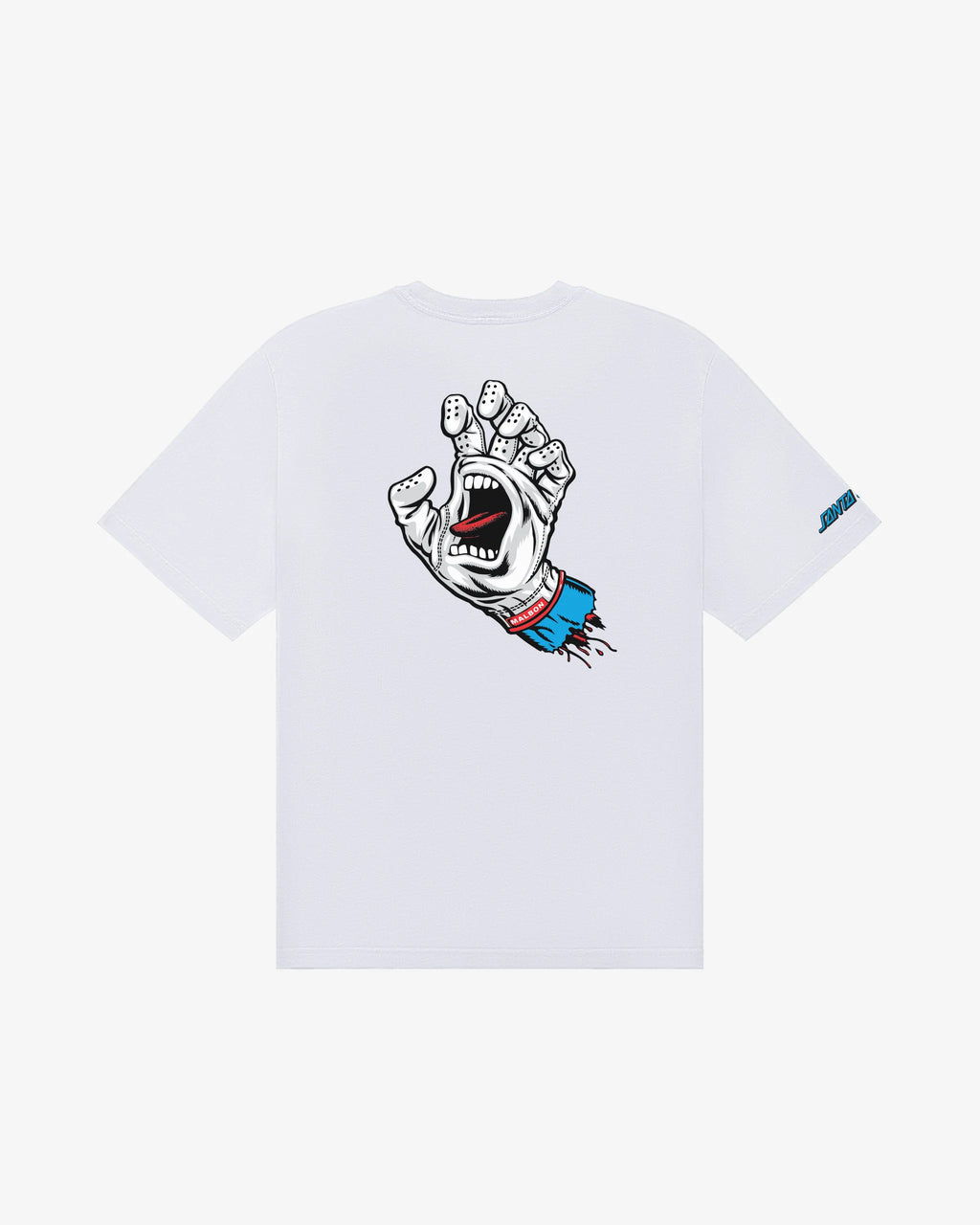 Bermuda Screaming Hand Tee - White