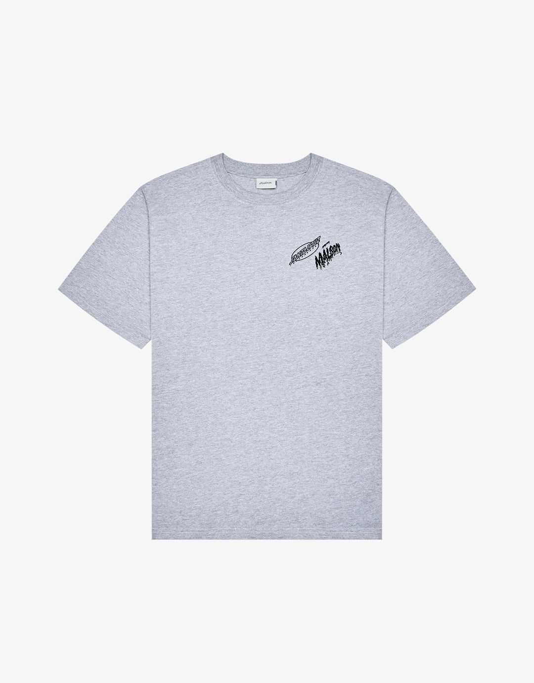 Bermuda Slasher Tee - Heather Grey