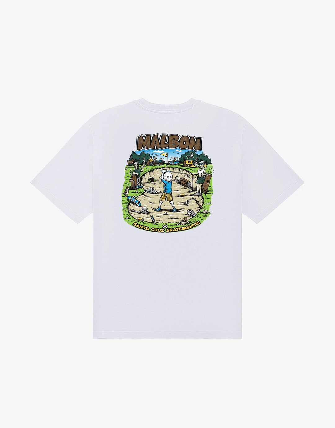 Bermuda Bunker Tee - White