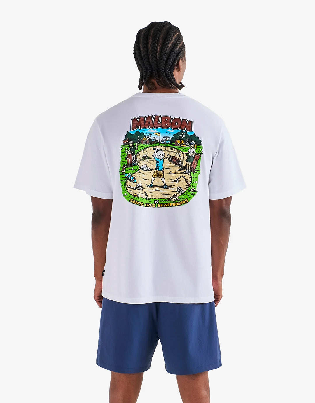 Bermuda Bunker Tee - White