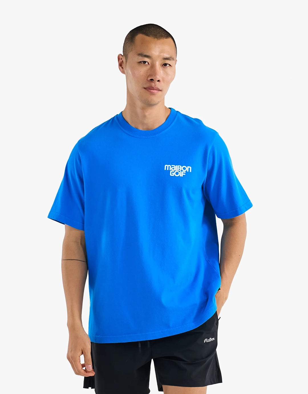 Swing Oil Short Sleeve T-Shirt - Royal
