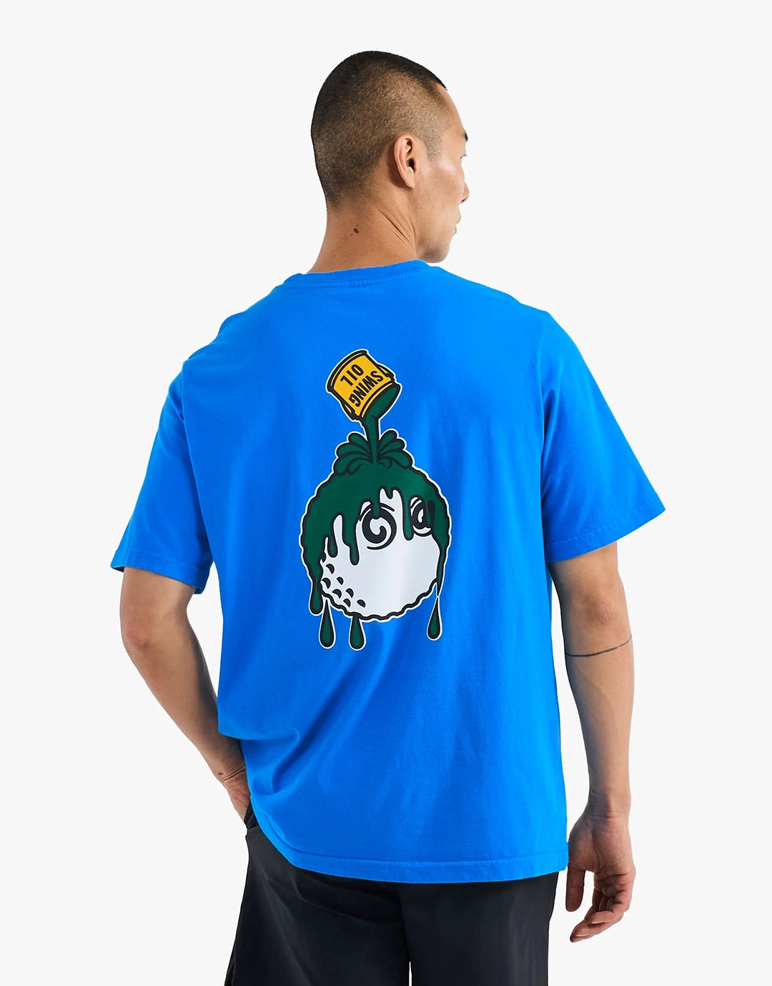 Swing Oil Short Sleeve T-Shirt - Royal