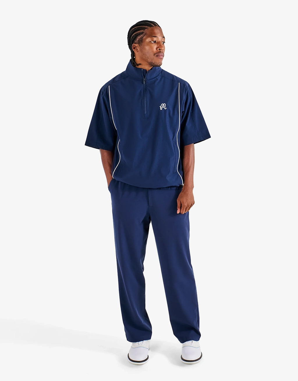 Links Windshirt - Navy