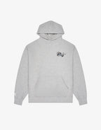 Fesque Dragon Hoodie - Athletic Heather Grey by Malbon - view 5