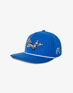 Dragon Rope Hat - Blue by Malbon - view 2