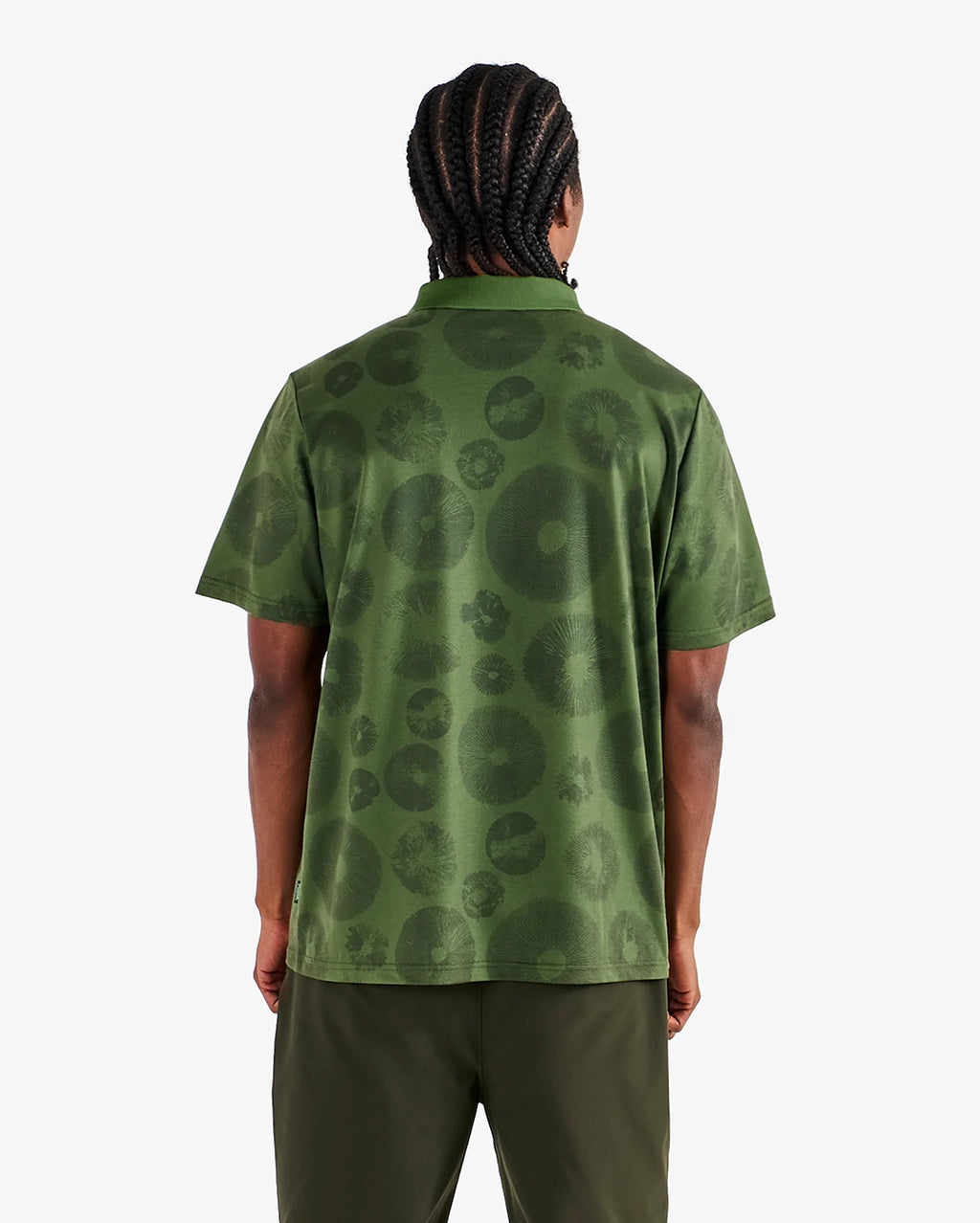 Fairway Foraging Polo - Olivine by Malbon - view 2