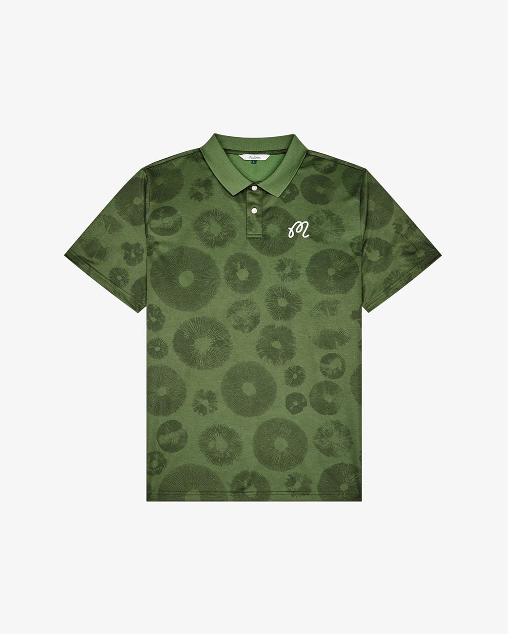 Fairway Foraging Polo - Olivine by Malbon - view 4