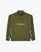Tour Divot Performance Shell Jacket - Bark Camo by Malbon - view 4