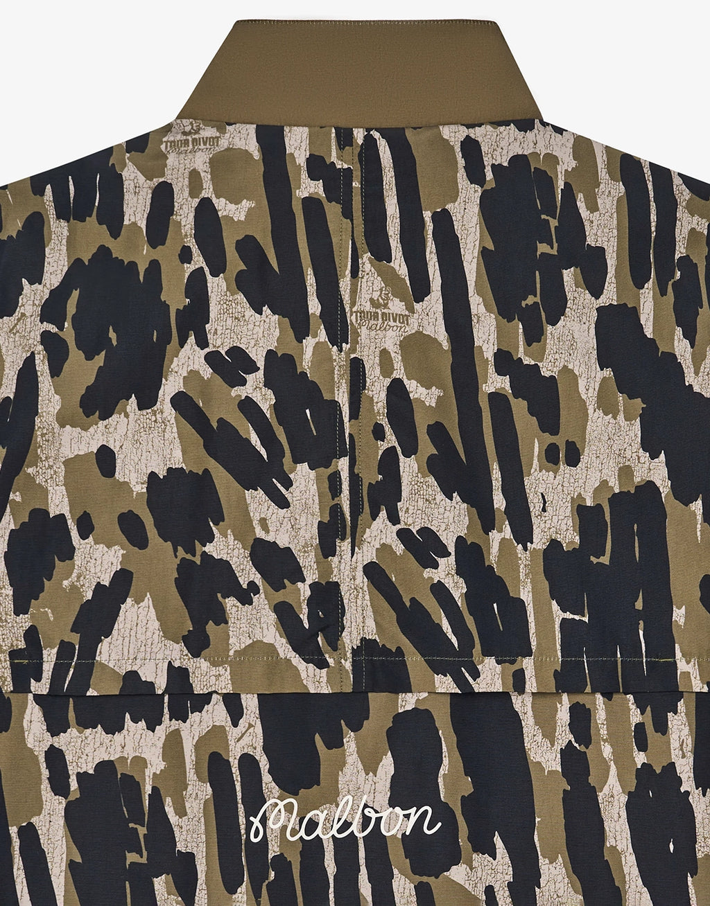 Tour Divot Windshirt - Bark Camo by Malbon - view 4