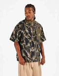 Tour Divot Windshirt - Bark Camo by Malbon