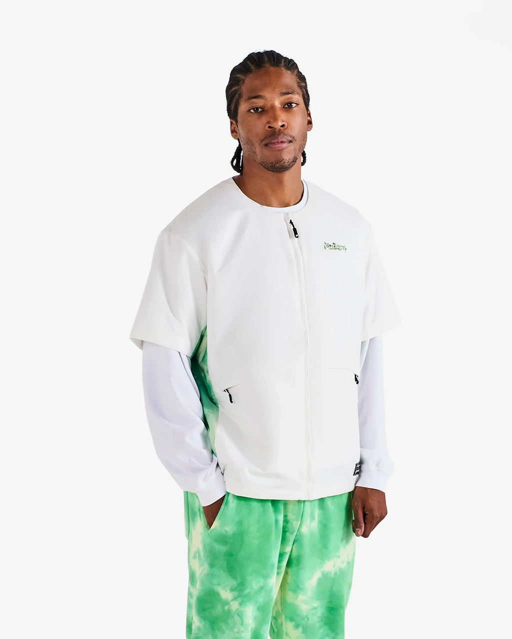 Grateful Dead Underwood Windshirt - White