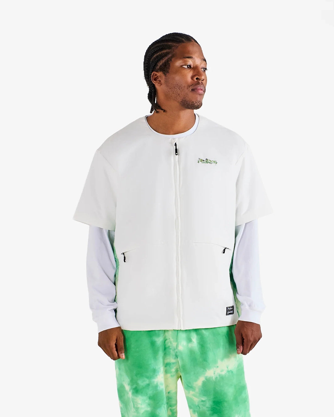 Grateful Dead Underwood Windshirt - White