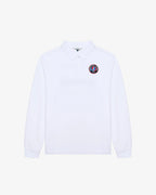 Grateful Dead Stealie Polo - White by Malbon - view 4