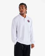 Grateful Dead Stealie Polo - White by Malbon