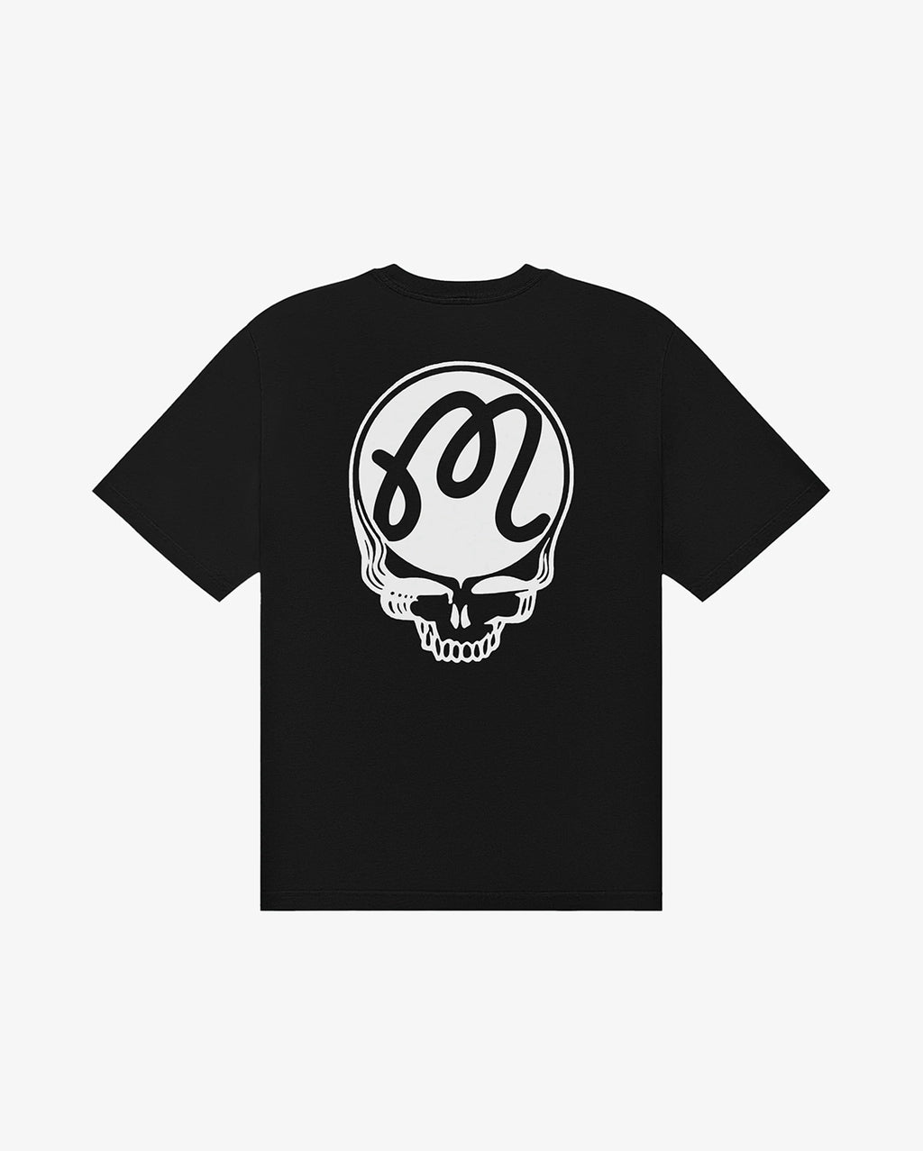 Grateful Dead Bermuda Logo T-Shirt - Black by Malbon - view 4