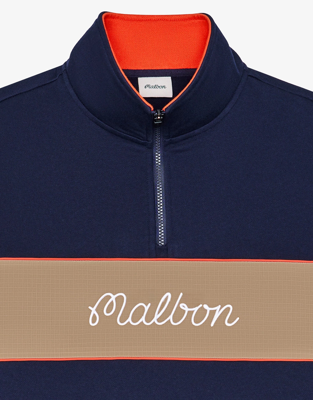 Torrey Pines Sweatshirt - Baritone Blue by Malbon - view 4
